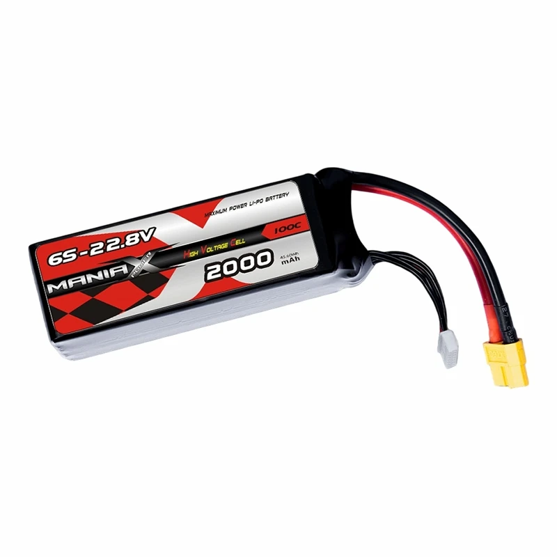 6S-22.8V 2000mAh 100C Lipo Pil